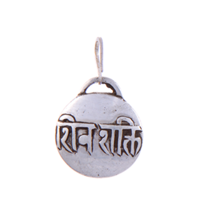 Mantra - Shiva Shakti Amulet - Silver