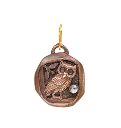 Owl Totem - Copper